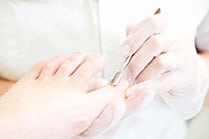 Medizinische Fußpflege und Nagelpflege