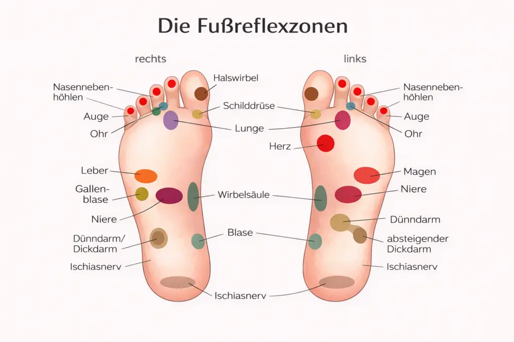 Fußreflexzonen